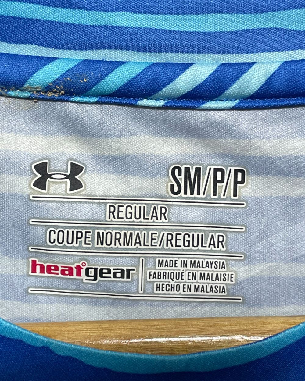 Under Armour Blue Sport T Shirt  For Men Small