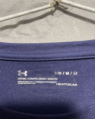 Under Armour Blue Sport T Shirt  For Men Large