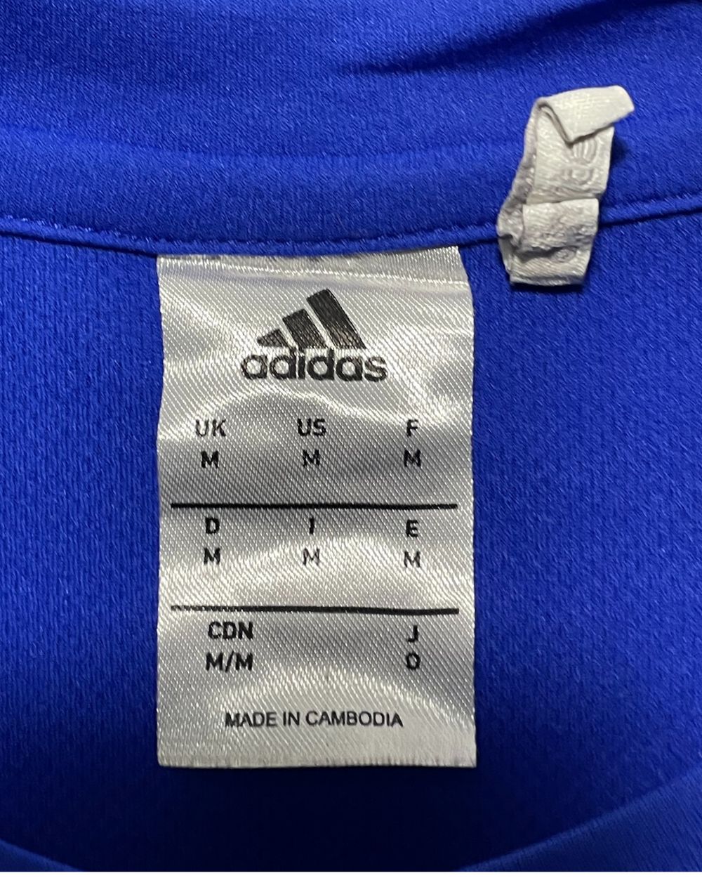 Adidas Blue Sport T Shirt  For Men M