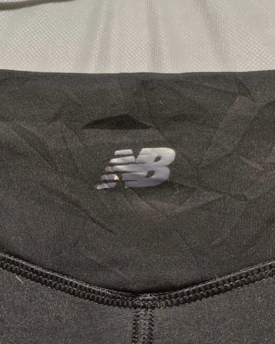 New Balance Black Sport Gym Tights For Women X Large