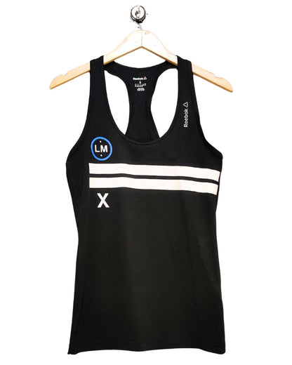 Reebok Black Sport Vest T Shirt  For Women S