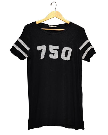 It Girl Black Sport T Shirt For Women M