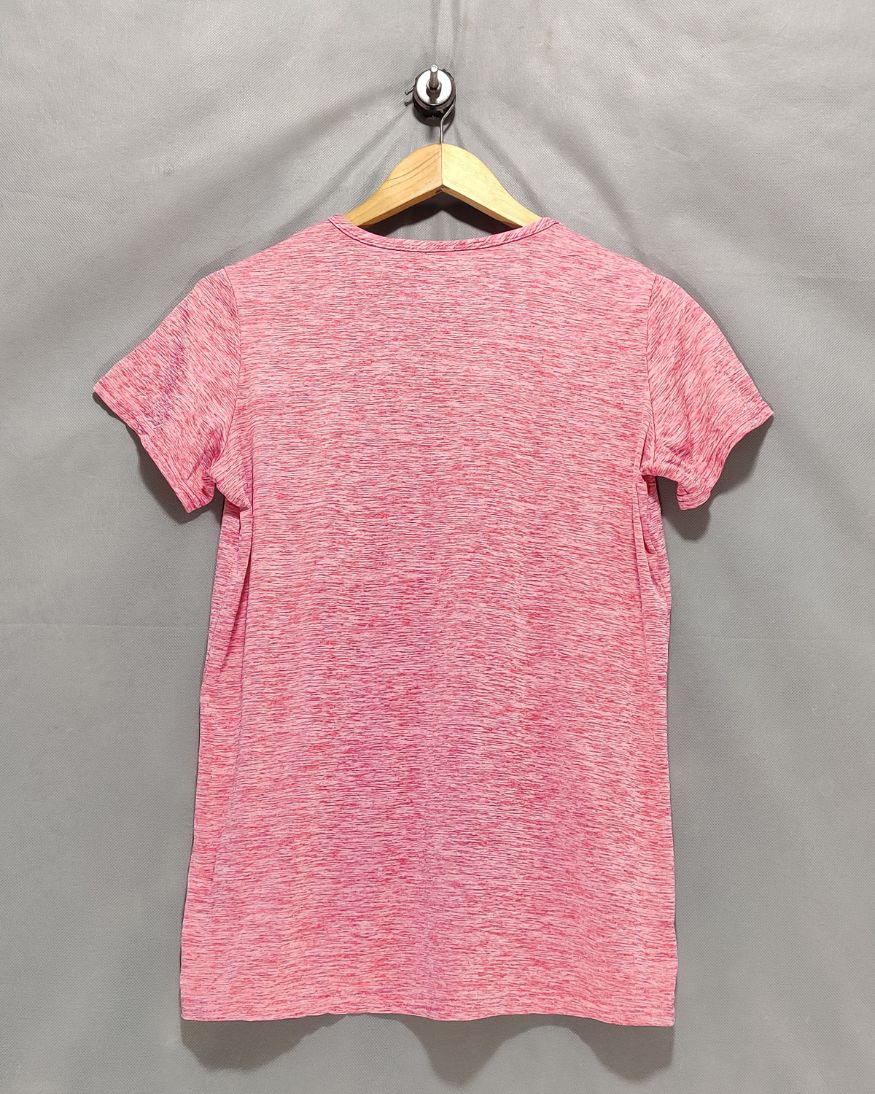 Realessentias Pink Sport T Shirt For Women M