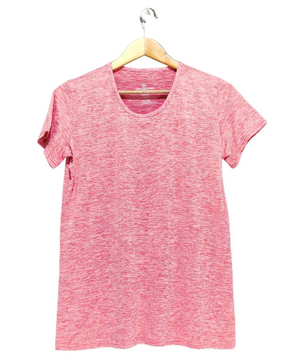 Realessentias Pink Sport T Shirt For Women M