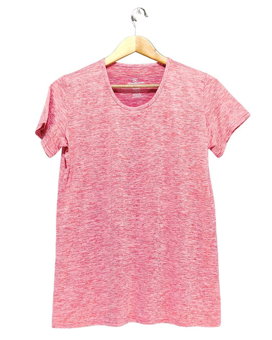 Realessentias Pink Sport T Shirt For Women M
