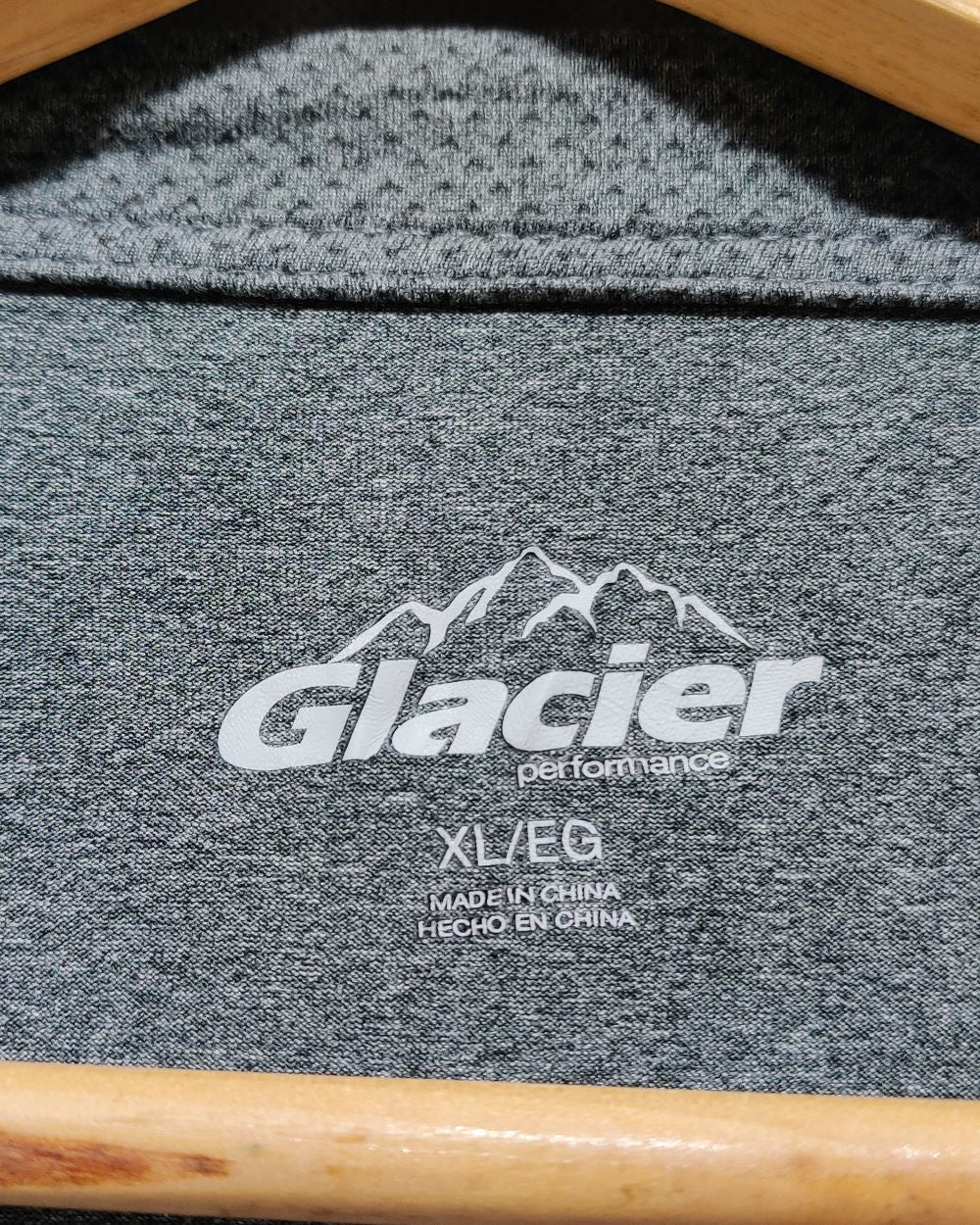 Glacier Gray Sport T Shirt  For Men XL