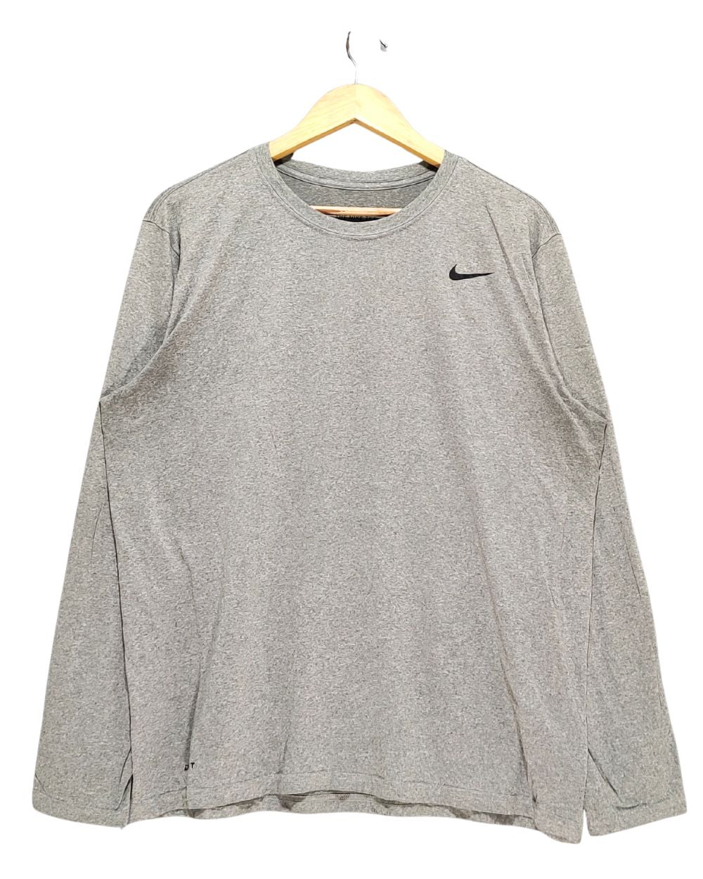 Nike Gray Sport T Shirt  For Men XL