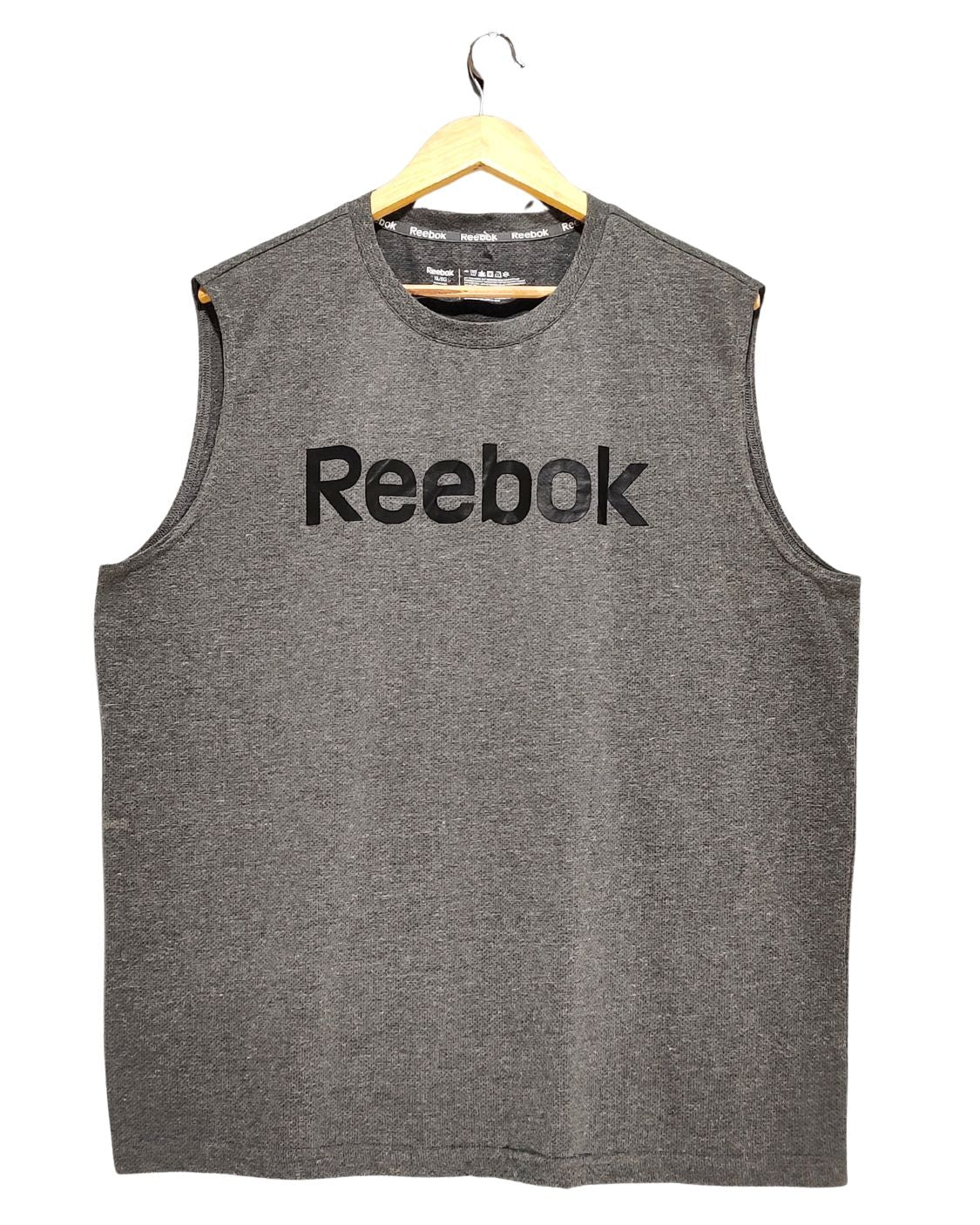 Reebok Gray Sport Vest T Shirt  For Men XL