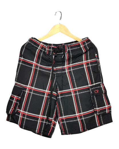 Op Black Parachute Short For Men L