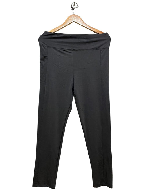 Zone Pro Black Sport Gym Tights For Women XL