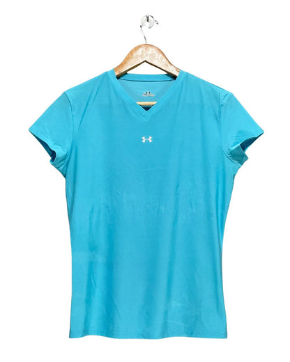 Under Armour Blue Sport T Shirt For Women M