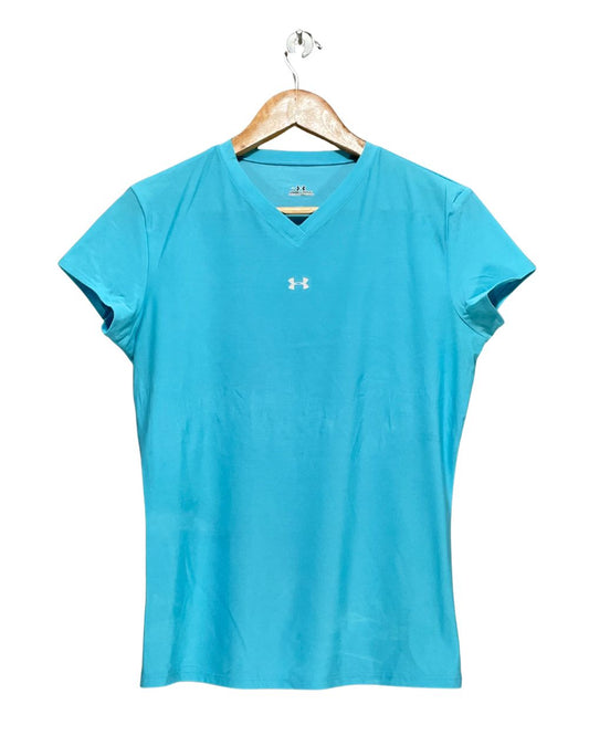 Under Armour Blue Sport T Shirt For Women M