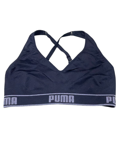 Puma Black Sport Bra For Women XL