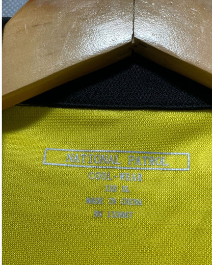 National Patrol Yellow Sport Polo T Shirt  For Men M