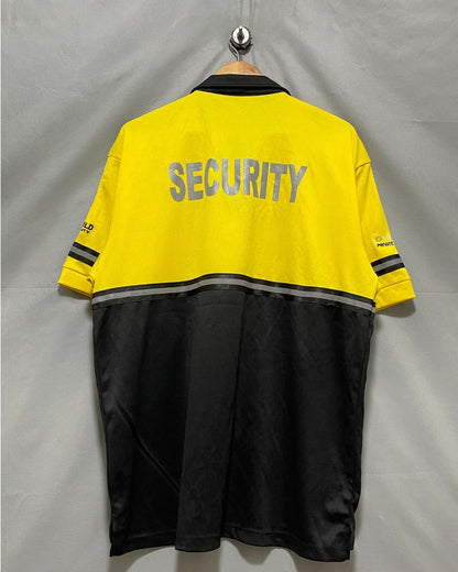 National Patrol Yellow Sport Polo T Shirt  For Men M