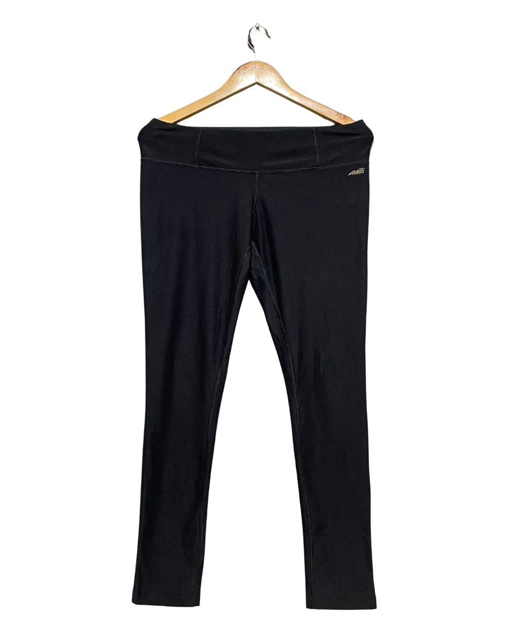 Avta Black Sport Gym Tights For Women Large