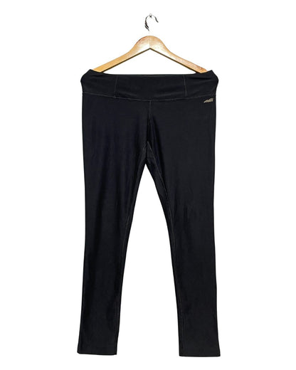 Avta Black Sport Gym Tights For Women Large