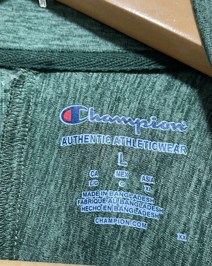Champion Green Sweatshirt For Men Large