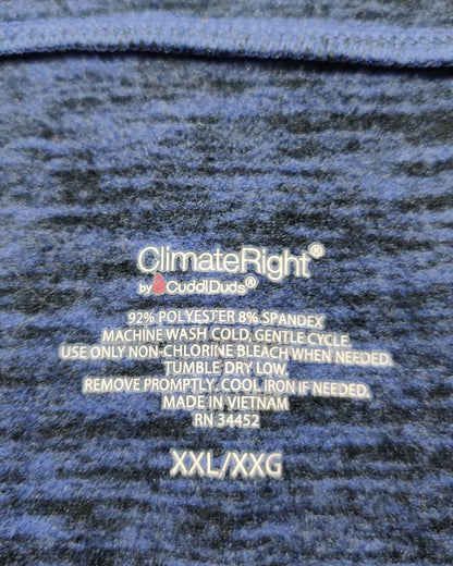 Climate Right Blue Sport Trouser For Women XX Large