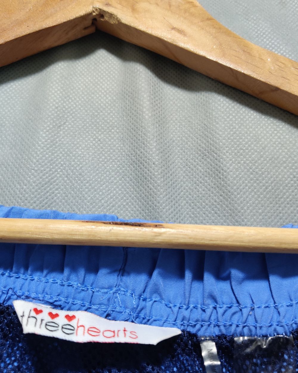 Three Hearts Blue Trouser For Women XX Large