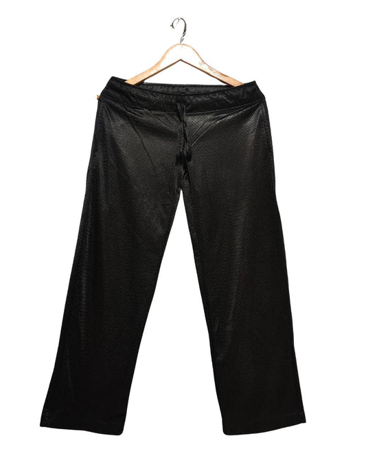 Thrift Hub Black Sport Trouser For Women Large