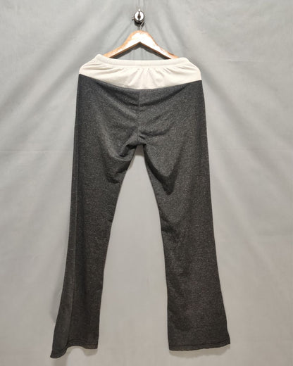 Thrift Hub Gray Sport Trouser For Women Large
