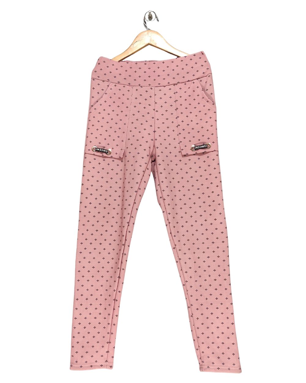 Jera Pink Sport Tights For Women Large