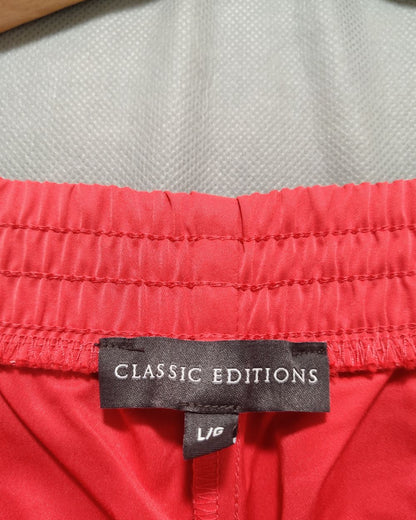 Classic Editions Pink Sport Trouser For Women Large