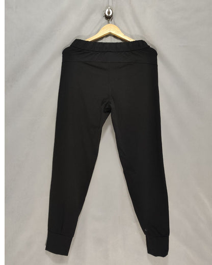 Thrift Hub Black Sport Trouser For Women Large