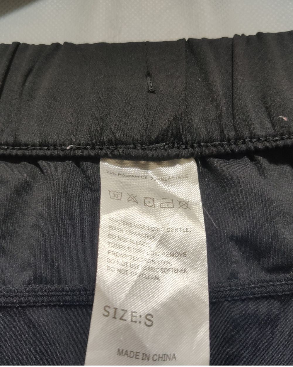 Thrift Hub Black Sport Trouser For Women Large