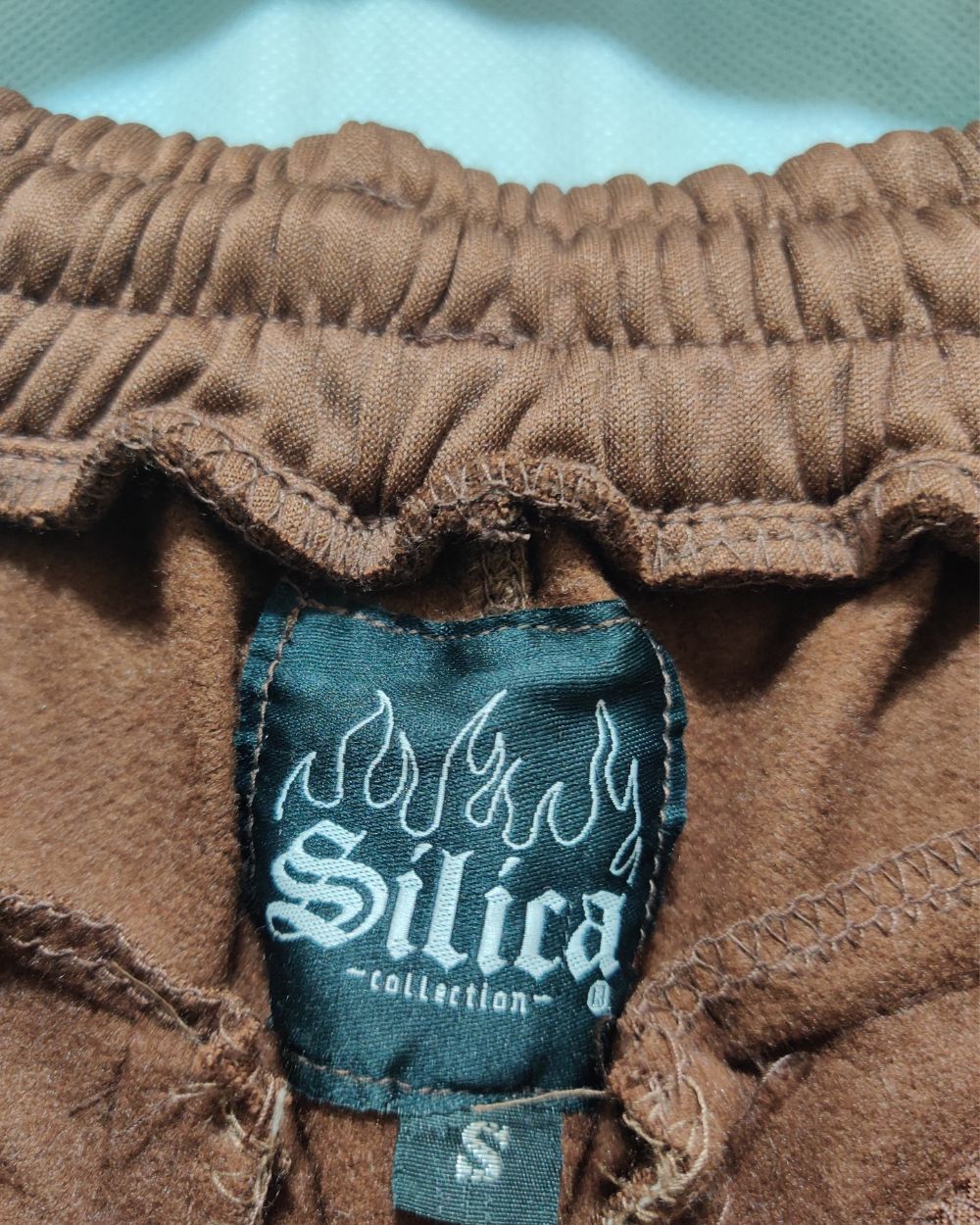 Silica Brown Sport Trouser For Women Small