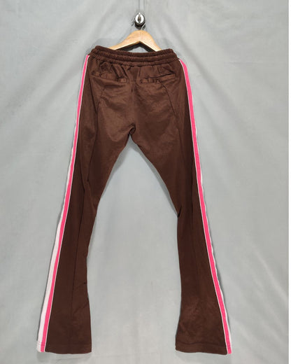 Silica Brown Sport Trouser For Women Small