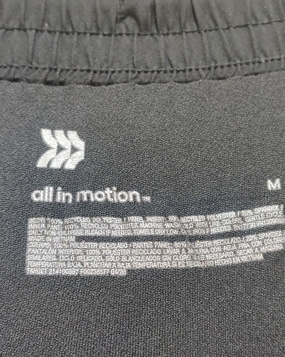 All In Motion Black Sport Short For Women Medium