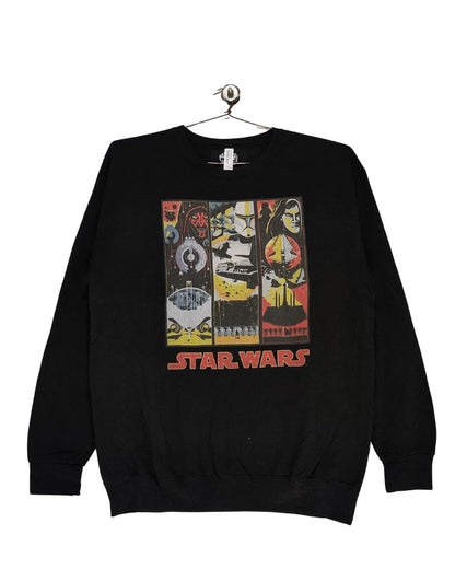 Star Wars Black For Men Sweatshirt Large
