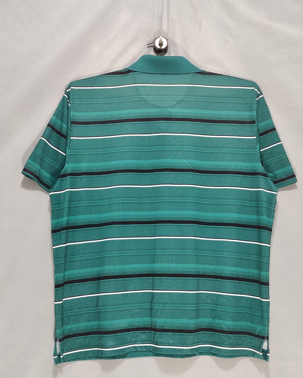 Thrift Hub Green Sport Polo T Shirt  For Men X Large