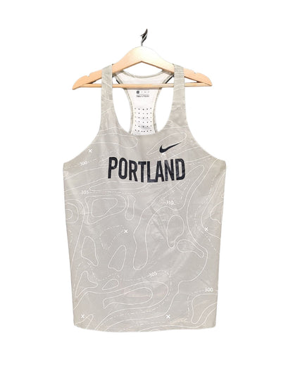 Nike Gray Sport Vest T Shirt For Women XS