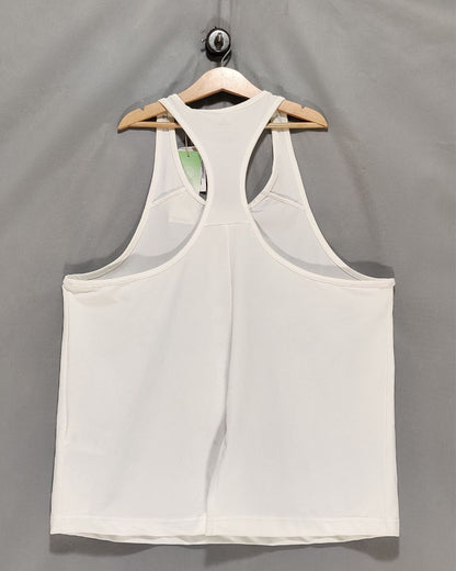 Adidas White Sport Vest T Shirt For Women Large