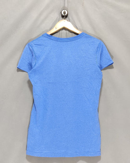 Nike Dri Fit Blue Sport T Shirt For Women Small
