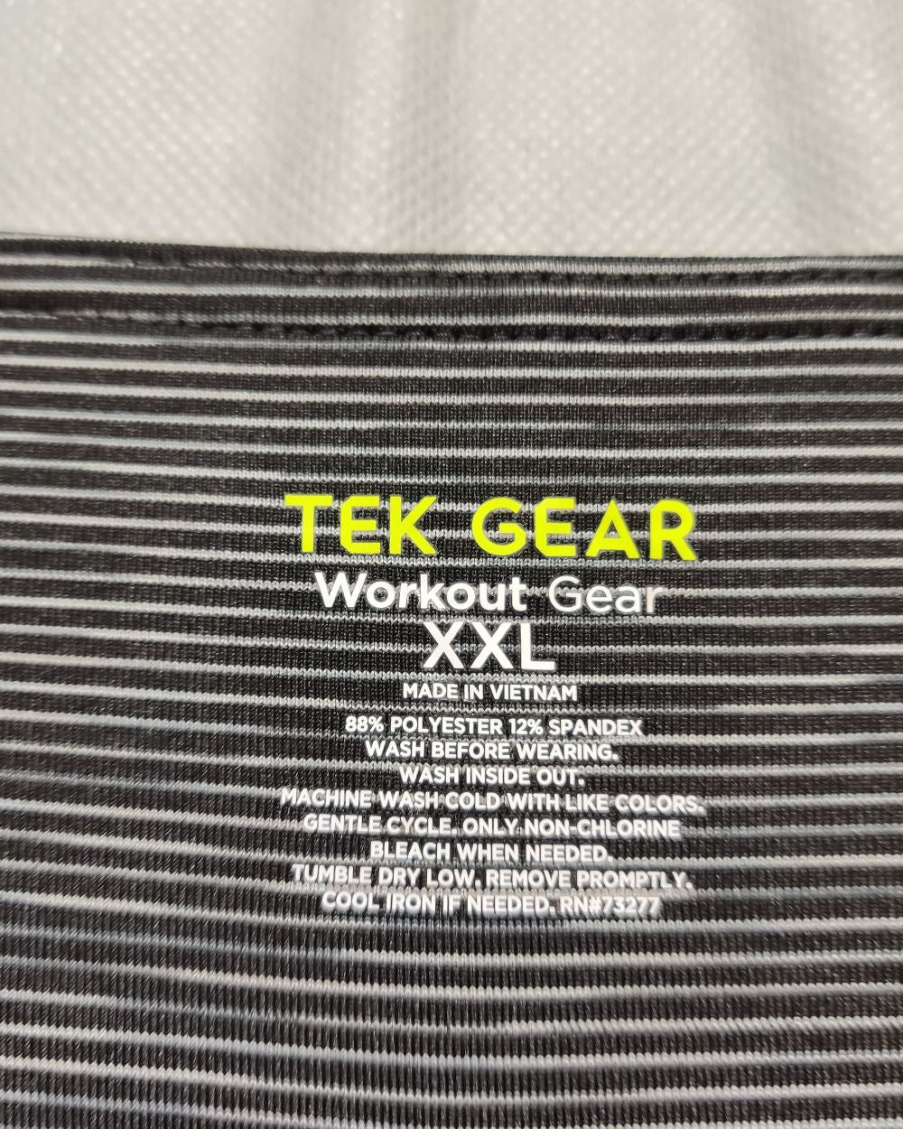 Tek Gear Gray Sport Tights For Women XL