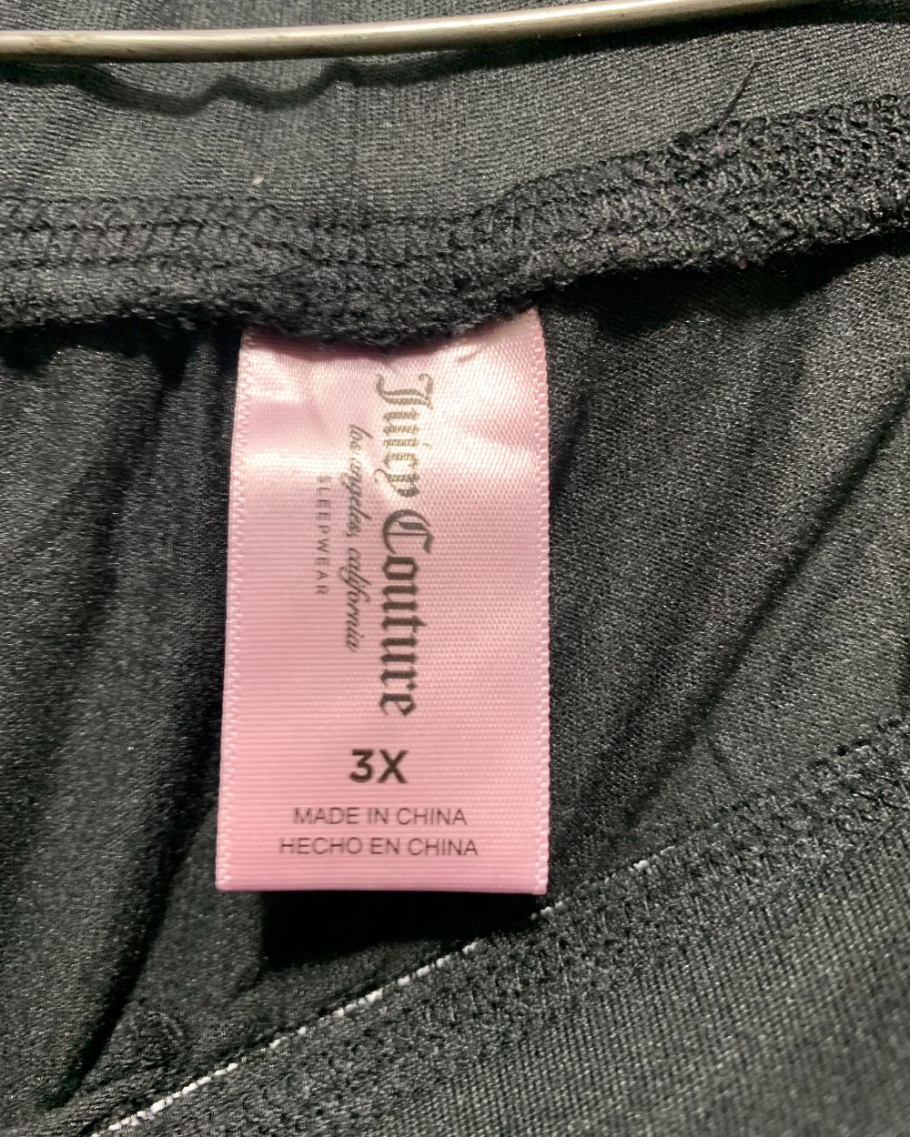 Juicy Couture Black Sport Winter Trouser For Women 3X Large