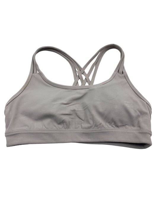 Athleta Gray Sport Bra For Women M