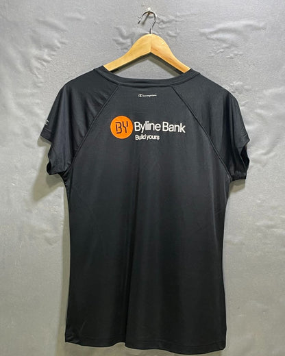 Champion Black Sport T Shirt For Women Large | ThriftHub.pk