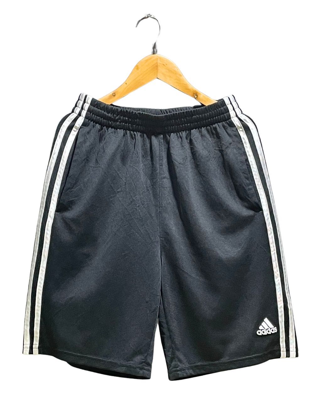 Adidas Black Sport Short For Women L | ThriftHub.pk