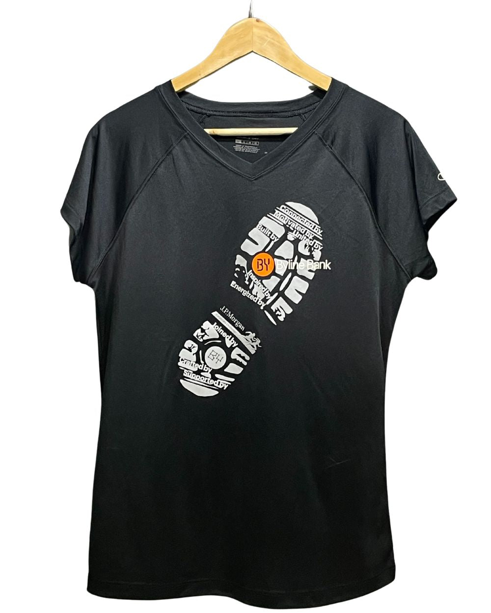 Champion Black Sport T Shirt For Women Large | ThriftHub.pk