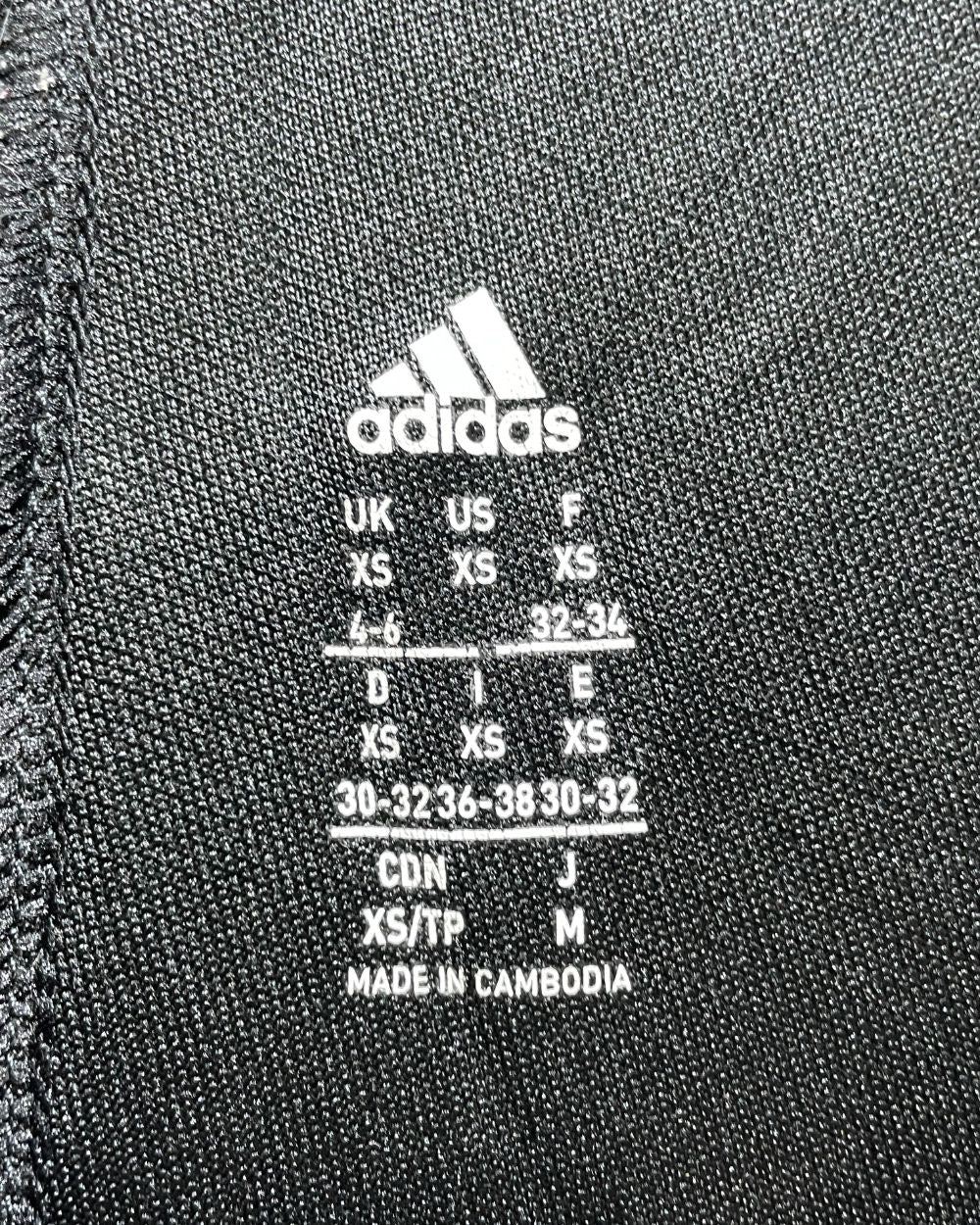 Adidas Black Sport Trouser For Women XS | ThriftHub.pk