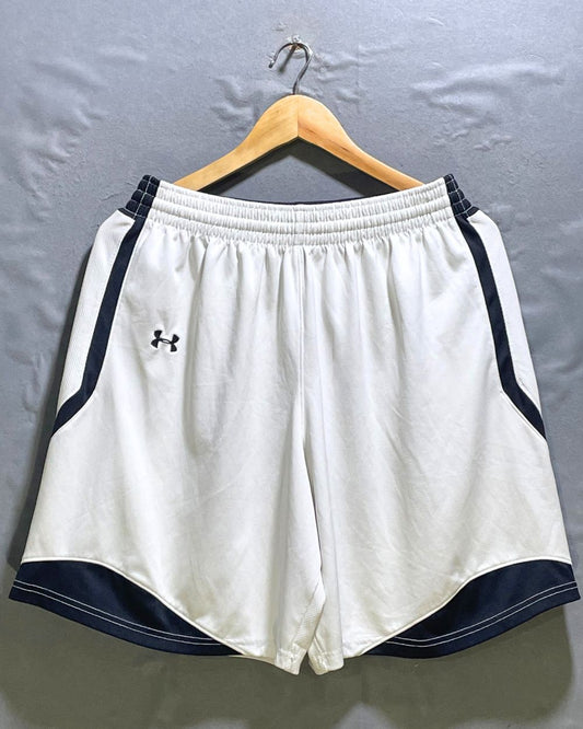 Under Armour White Sport Short For Women Medium | ThriftHub.pk