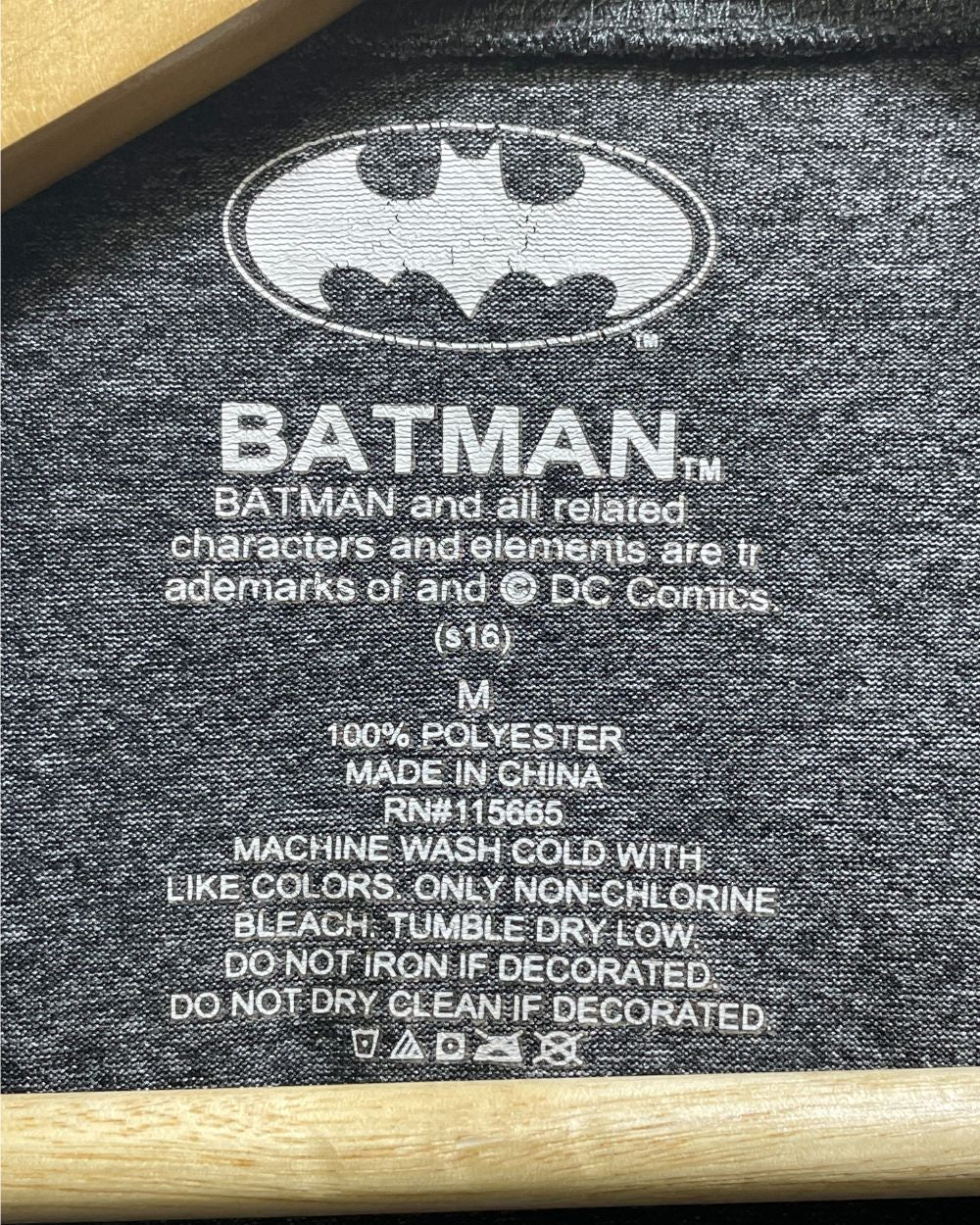 Batman Gray Sport T shirt For Women Medium | ThriftHub.pk
