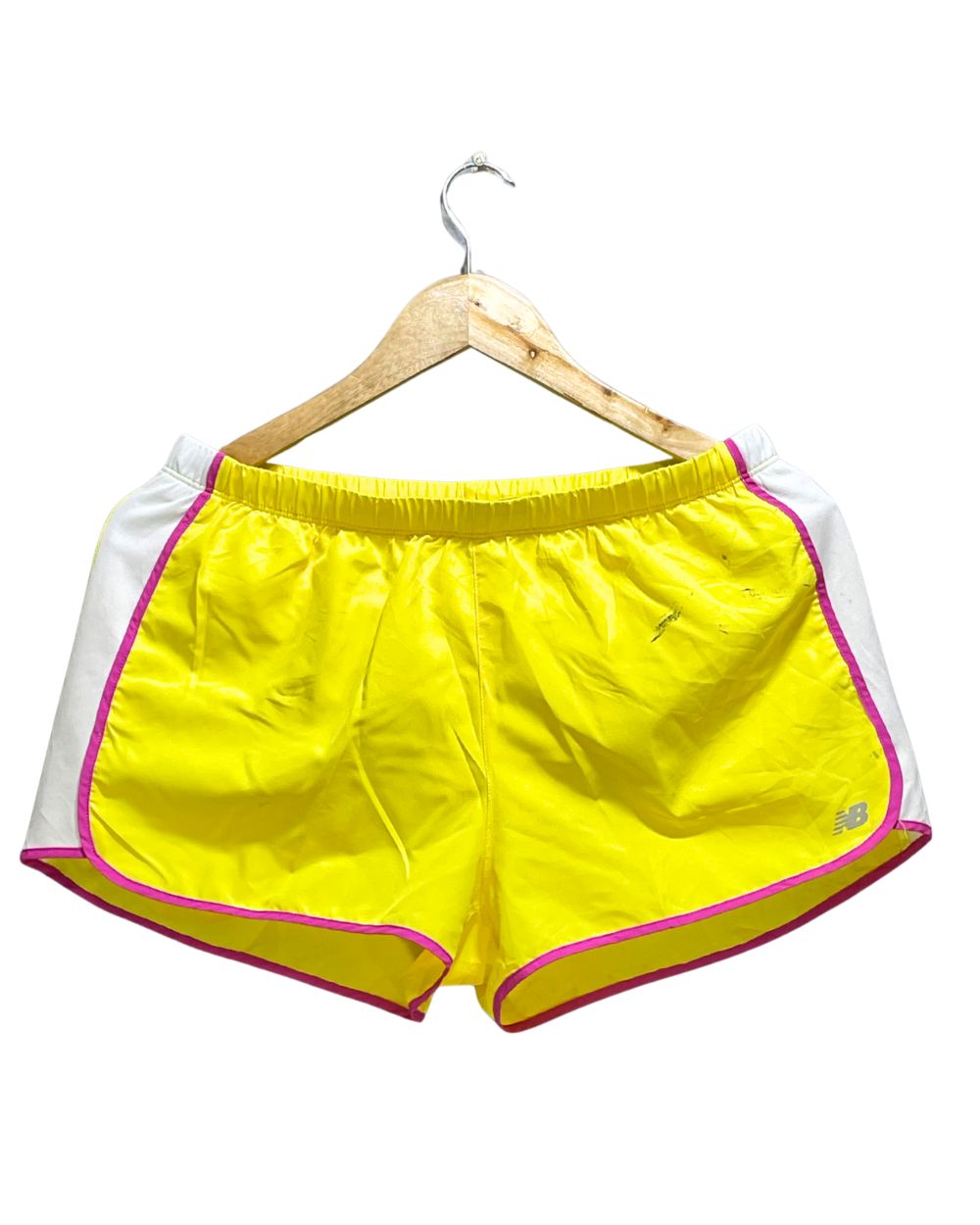 New Balance Yellow Sport Short For Women M | ThriftHub.pk