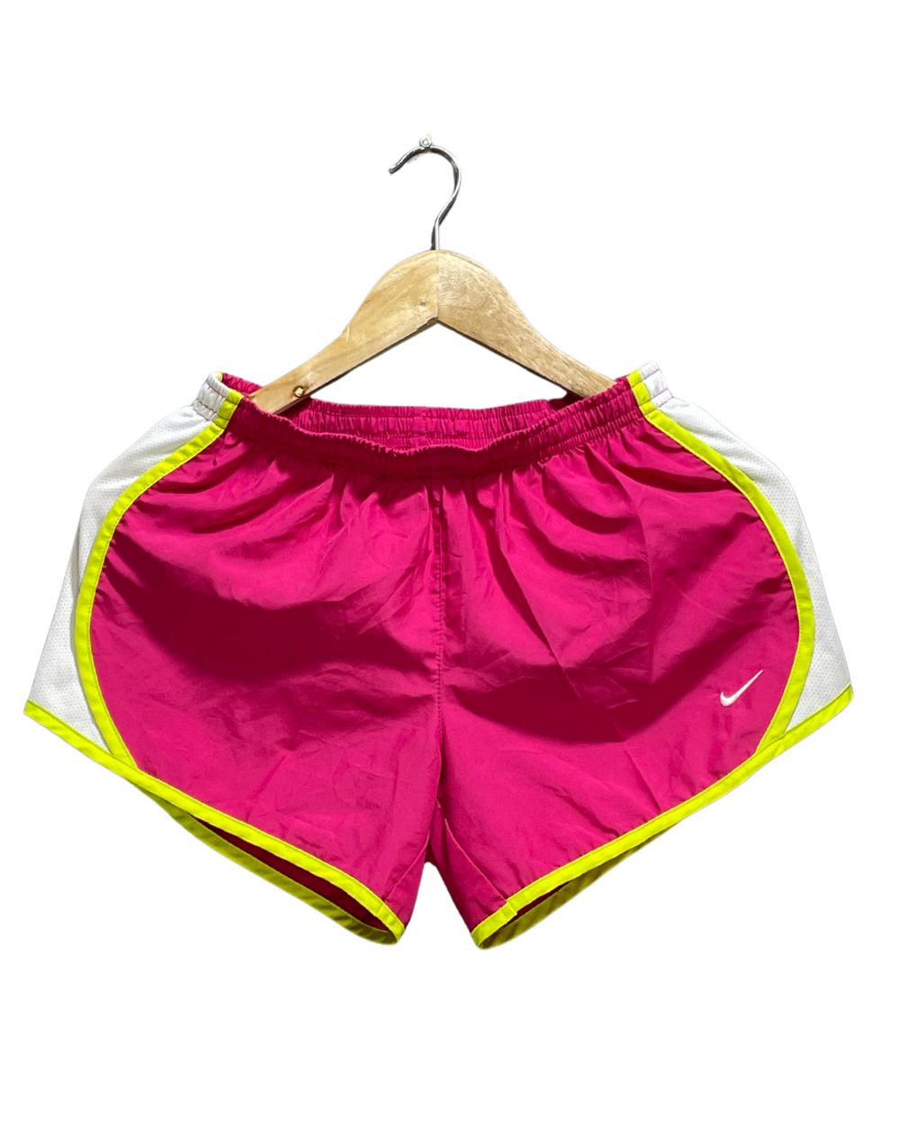 Nike Pink Parachute Short For Women L | ThriftHub.pk