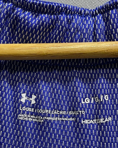 Under Armour Blue Sport Short For Women Small | ThriftHub.pk